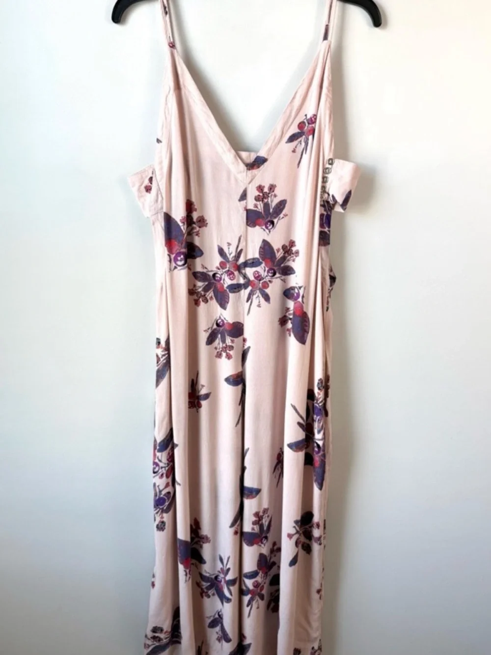 Free People Dream Big Floral Oversized Jumpsuit XS